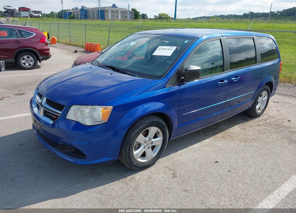 2013 DODGE GRAND CARAVAN VIN: 2C4RDGBG2DR688755