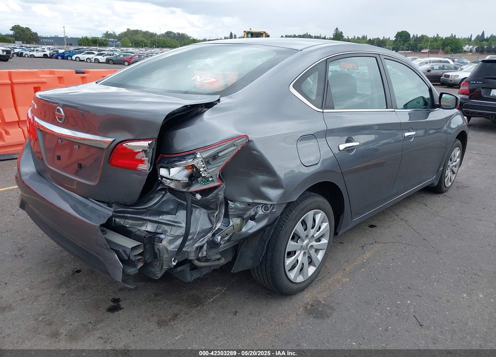 2019 NISSAN SENTRA S VIN: 3N1AB7AP4KY456873