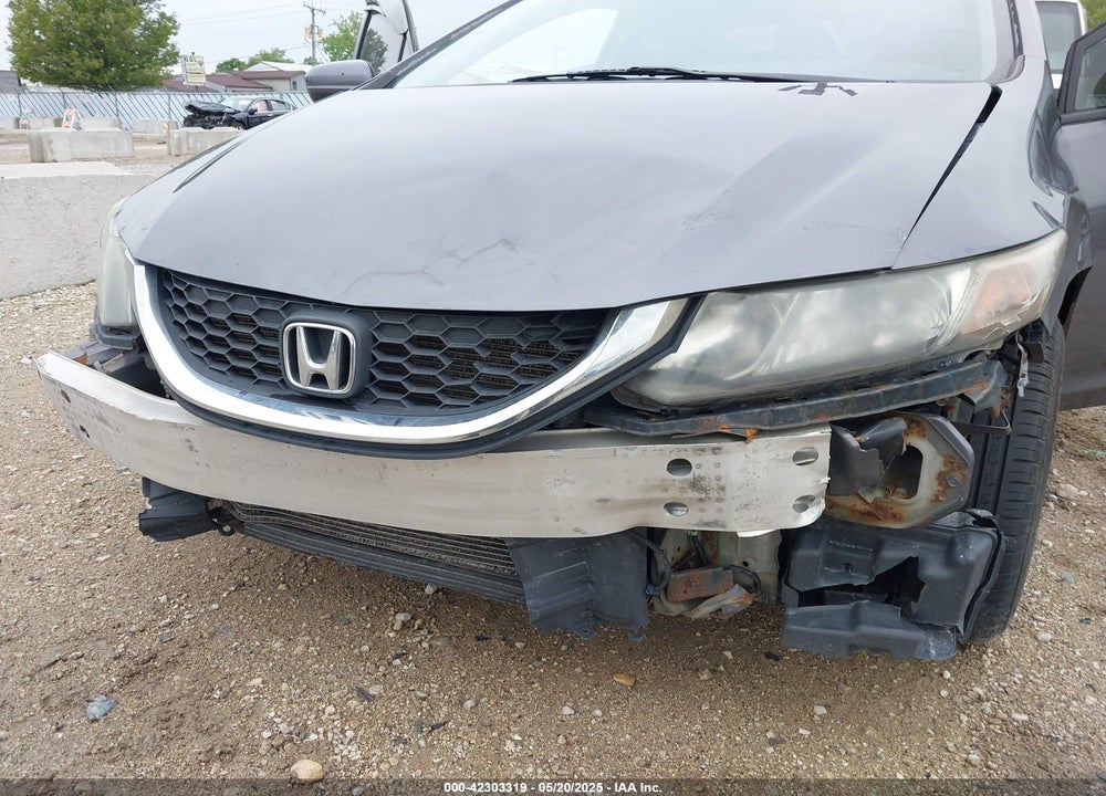 2014 HONDA CIVIC LX VIN: 19XFB2F55EE033674