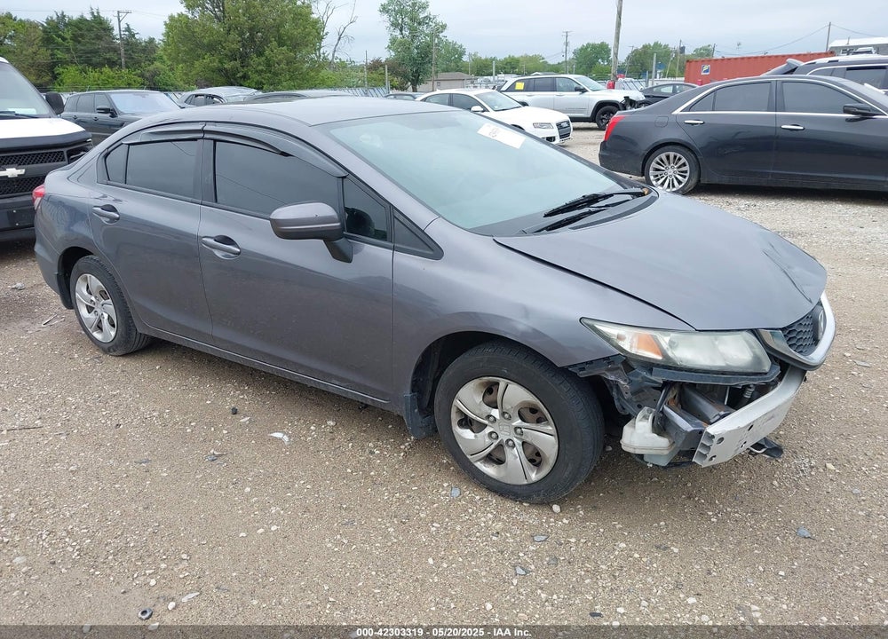 2014 HONDA CIVIC LX VIN: 19XFB2F55EE033674
