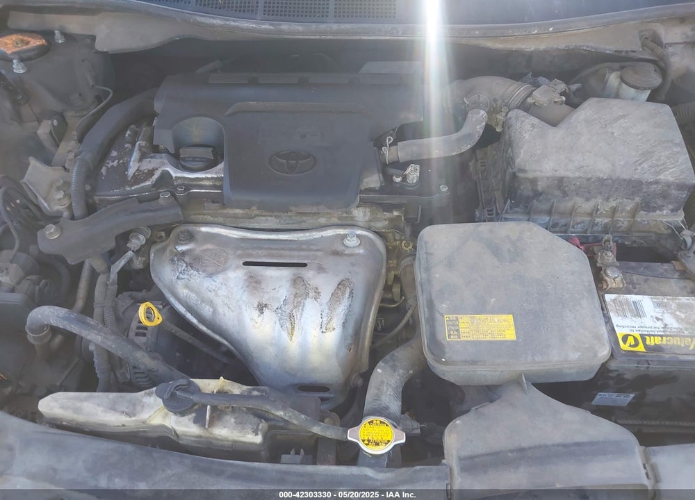 2012 TOYOTA CAMRY VIN: 4T1BF1FK2CU013301
