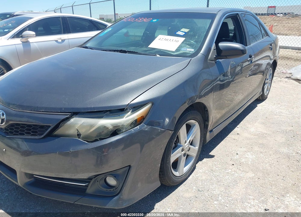 2012 TOYOTA CAMRY VIN: 4T1BF1FK2CU013301