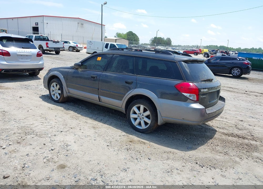 2009 SUBARU OUTBACK VIN: 4S4BP61C697322691