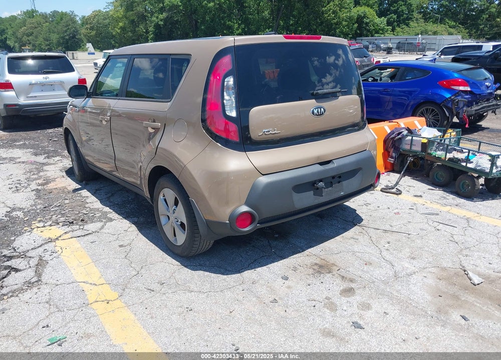 2015 KIA SOUL VIN: KNDJN2A25F7208800