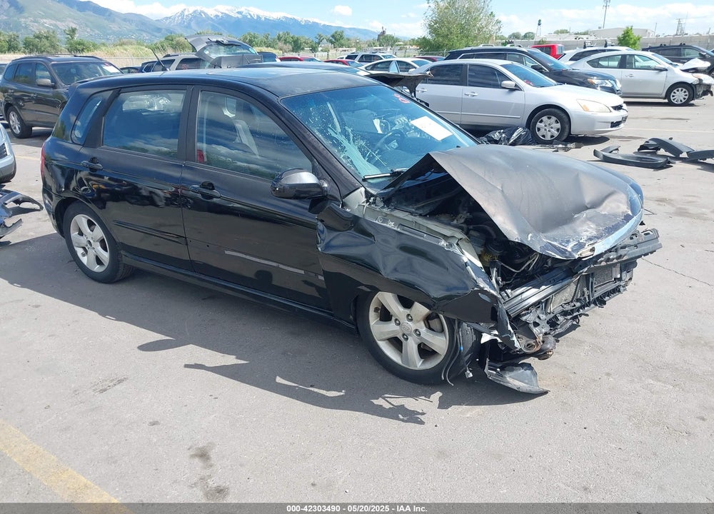 2008 KIA SPECTRA5 SX VIN: KNAFE161285011272