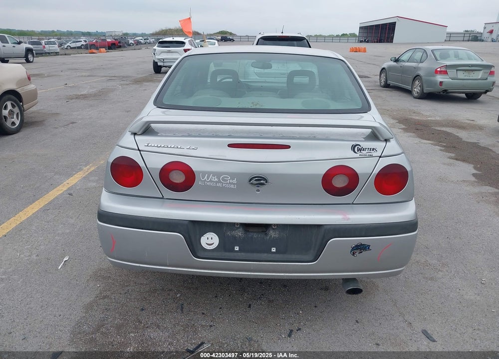 2003 CHEVROLET IMPALA LS VIN: 2G1WH52K039452080