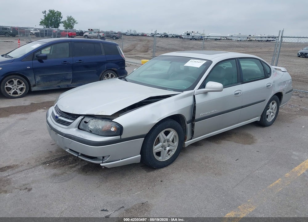 2003 CHEVROLET IMPALA LS VIN: 2G1WH52K039452080