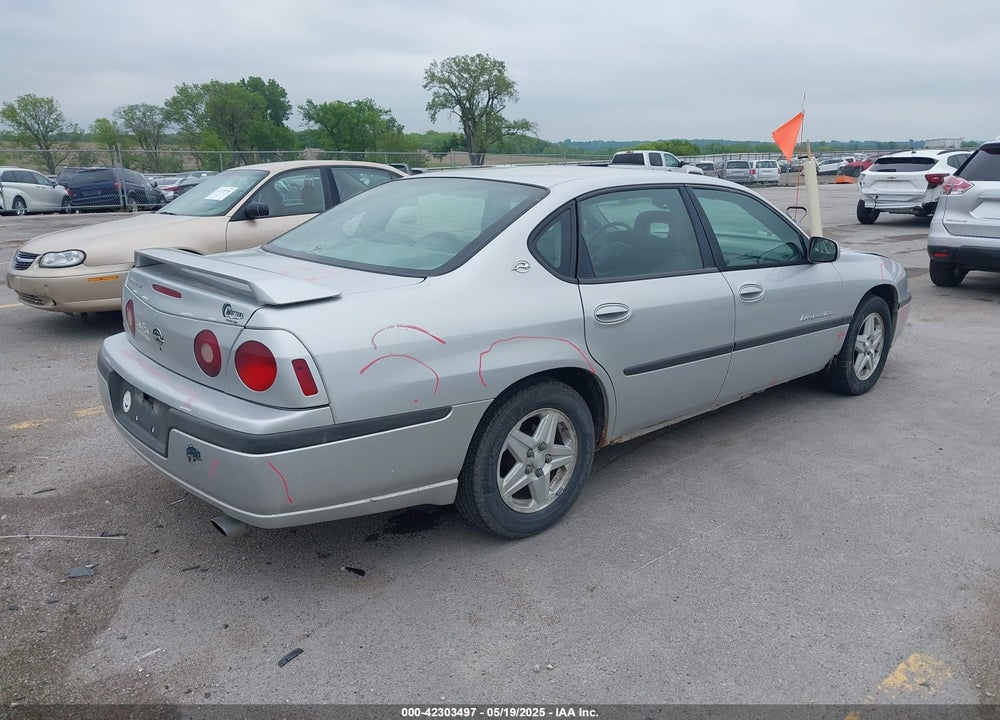 2003 CHEVROLET IMPALA LS VIN: 2G1WH52K039452080