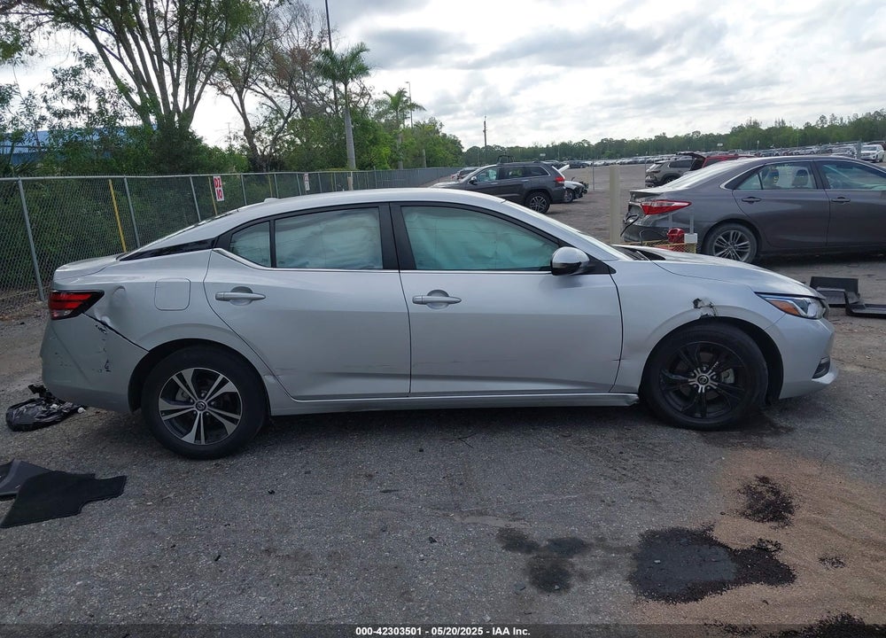 2022 NISSAN SENTRA SV XTRONIC CVT VIN: 3N1AB8CV7NY315866