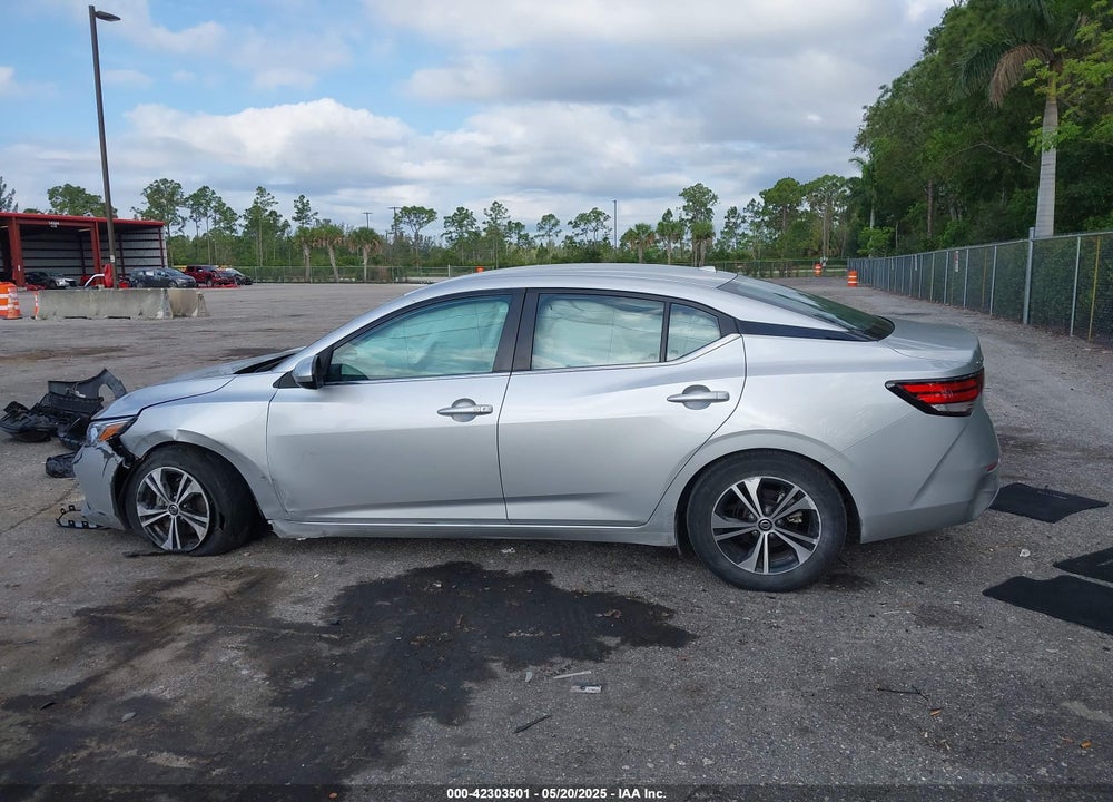2022 NISSAN SENTRA SV XTRONIC CVT VIN: 3N1AB8CV7NY315866