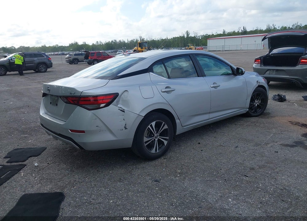 2022 NISSAN SENTRA SV XTRONIC CVT VIN: 3N1AB8CV7NY315866