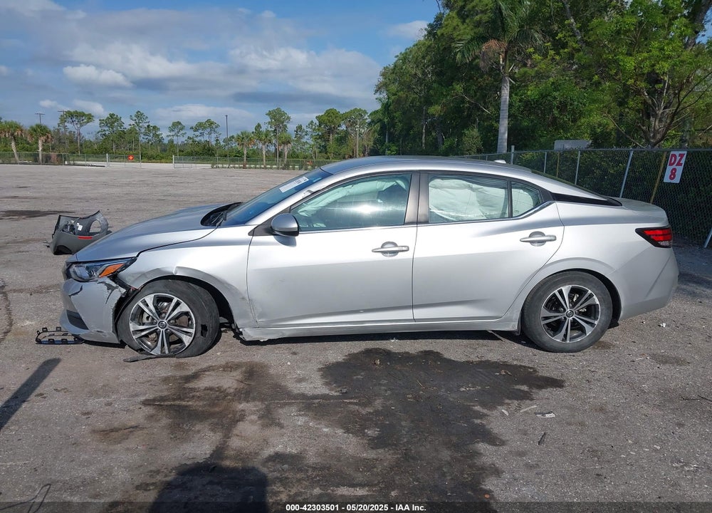 2022 NISSAN SENTRA SV XTRONIC CVT VIN: 3N1AB8CV7NY315866