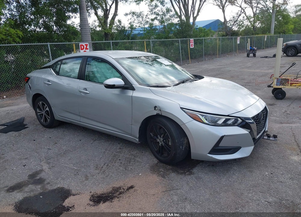 2022 NISSAN SENTRA SV XTRONIC CVT VIN: 3N1AB8CV7NY315866