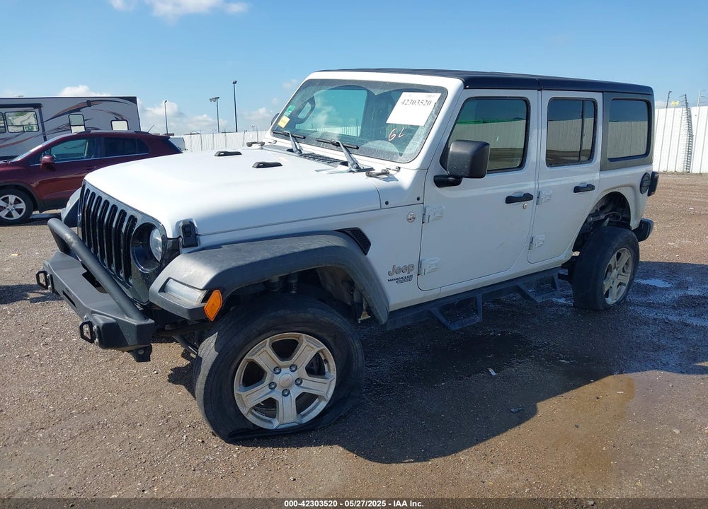 2020 JEEP WRANGLER UNLIMITED SPORT S 4X4 VIN: 1C4HJXDM2LW262867