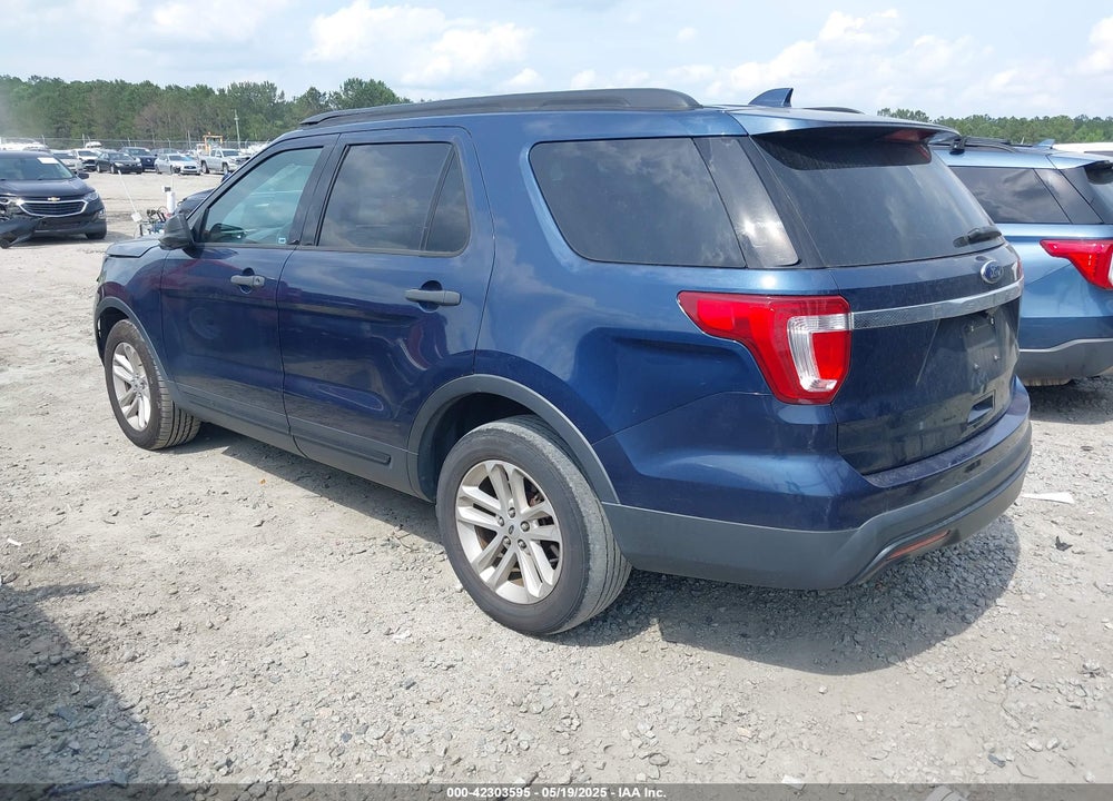 2017 FORD EXPLORER VIN: 1FM5K7B89HGD55534