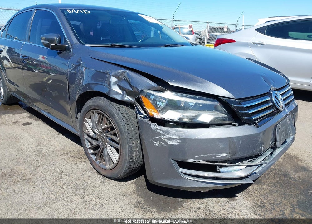 2015 VOLKSWAGEN PASSAT 1.8T LIMITED EDITION VIN: 1VWAT7A37FC099126
