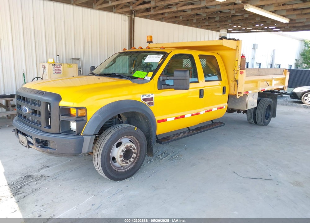 2008 FORD F-550 CHASSIS LARIAT/XL/XLT VIN: 1FDAW56RX8EA65941