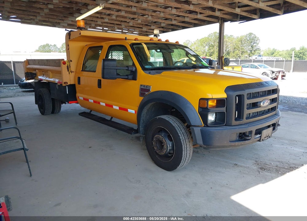 2008 FORD F-550 CHASSIS LARIAT/XL/XLT VIN: 1FDAW56RX8EA65941