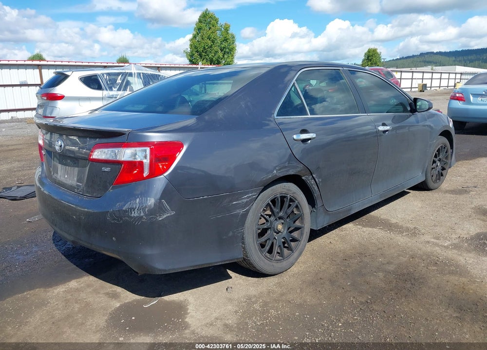 2013 TOYOTA CAMRY SE VIN: 4T1BF1FK0DU709253