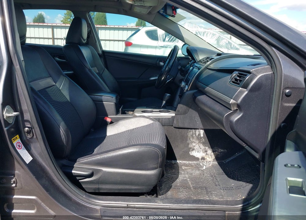 2013 TOYOTA CAMRY SE VIN: 4T1BF1FK0DU709253