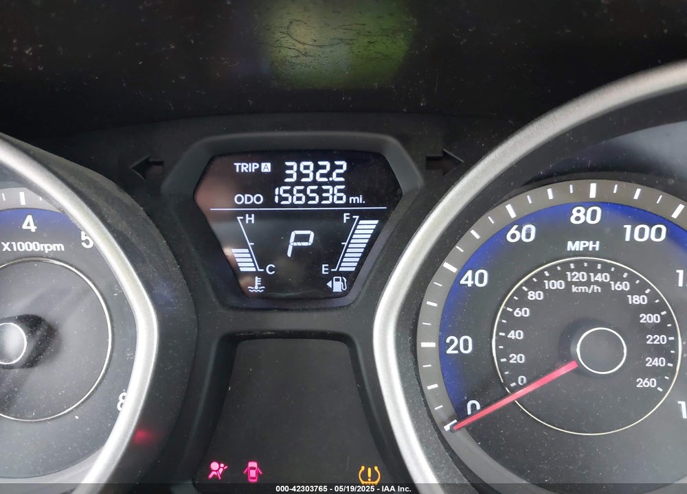 2011 HYUNDAI ELANTRA LIMITED (ULSAN PLANT) VIN: KMHDH4AE3BU099030