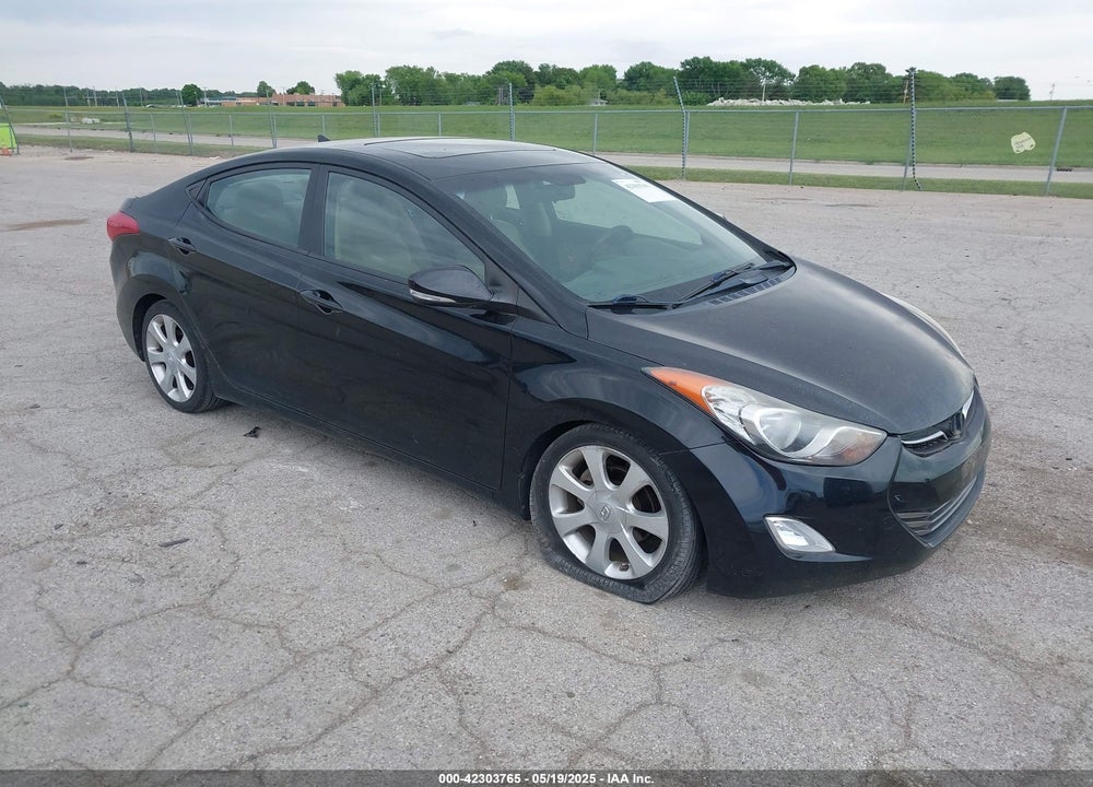 2011 HYUNDAI ELANTRA LIMITED (ULSAN PLANT) VIN: KMHDH4AE3BU099030