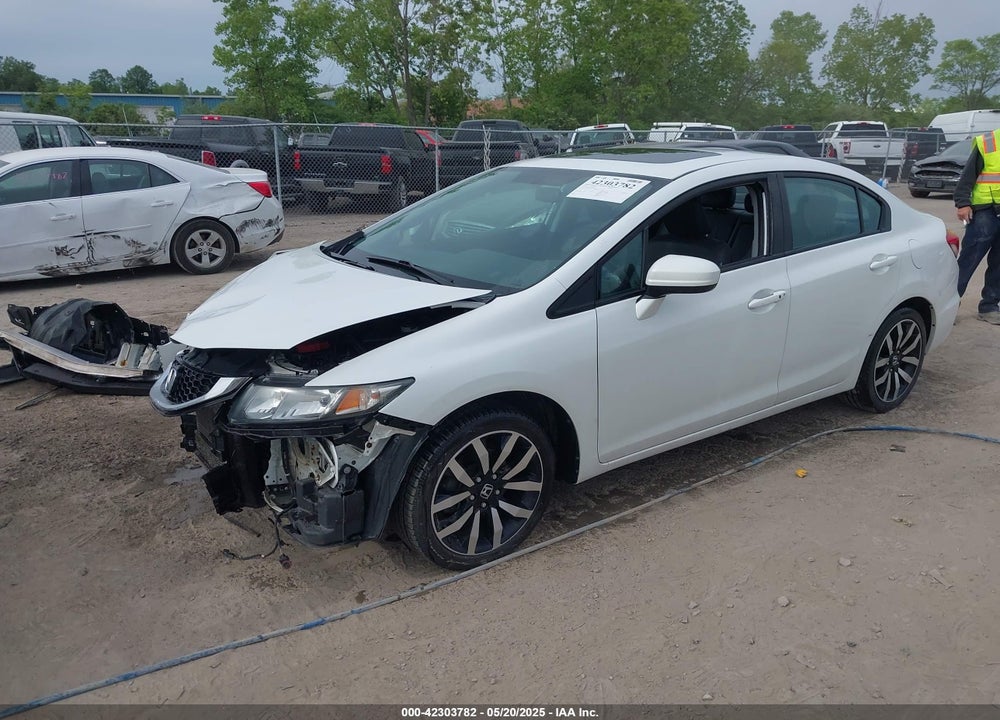 2014 HONDA CIVIC EX-L VIN: 19XFB2F99EE247697