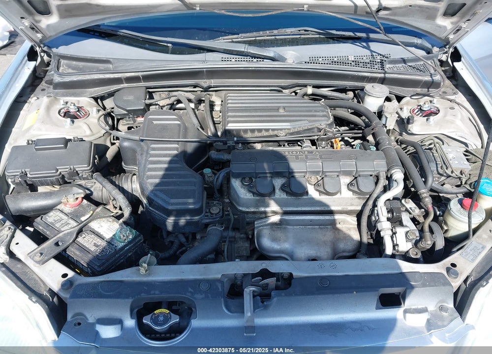 2001 HONDA CIVIC EX VIN: 2HGES25751H561195