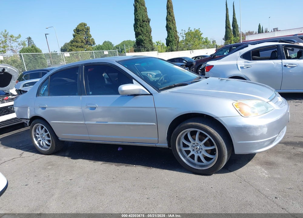 2001 HONDA CIVIC EX VIN: 2HGES25751H561195