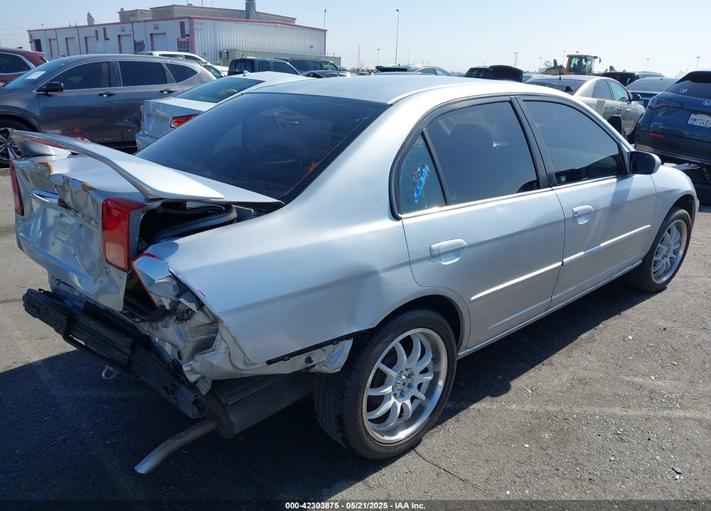 2001 HONDA CIVIC EX VIN: 2HGES25751H561195