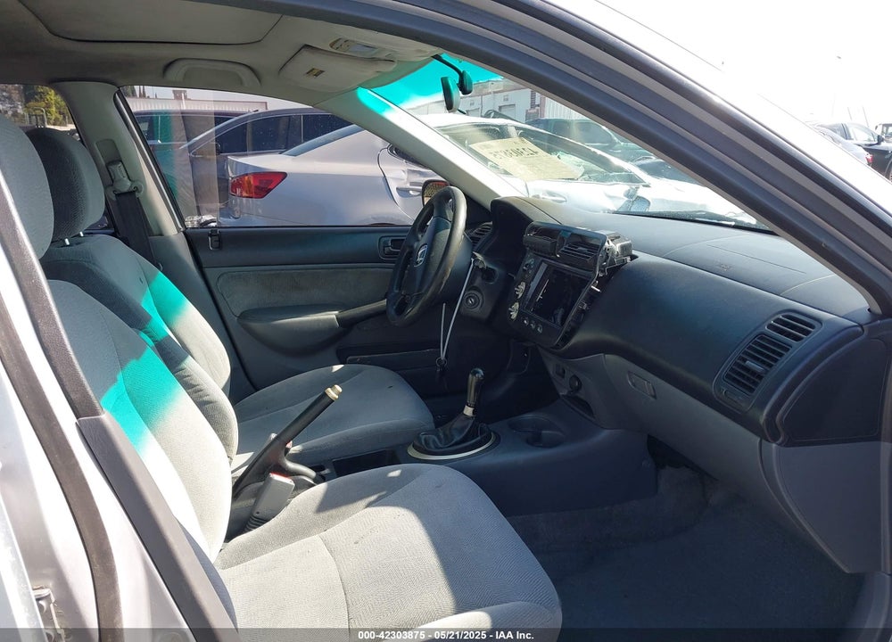 2001 HONDA CIVIC EX VIN: 2HGES25751H561195