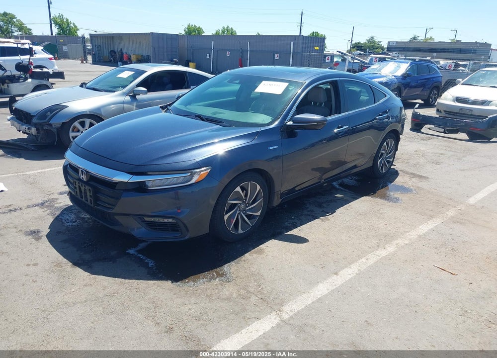 2022 HONDA INSIGHT TOURING VIN: 19XZE4F90NE001251