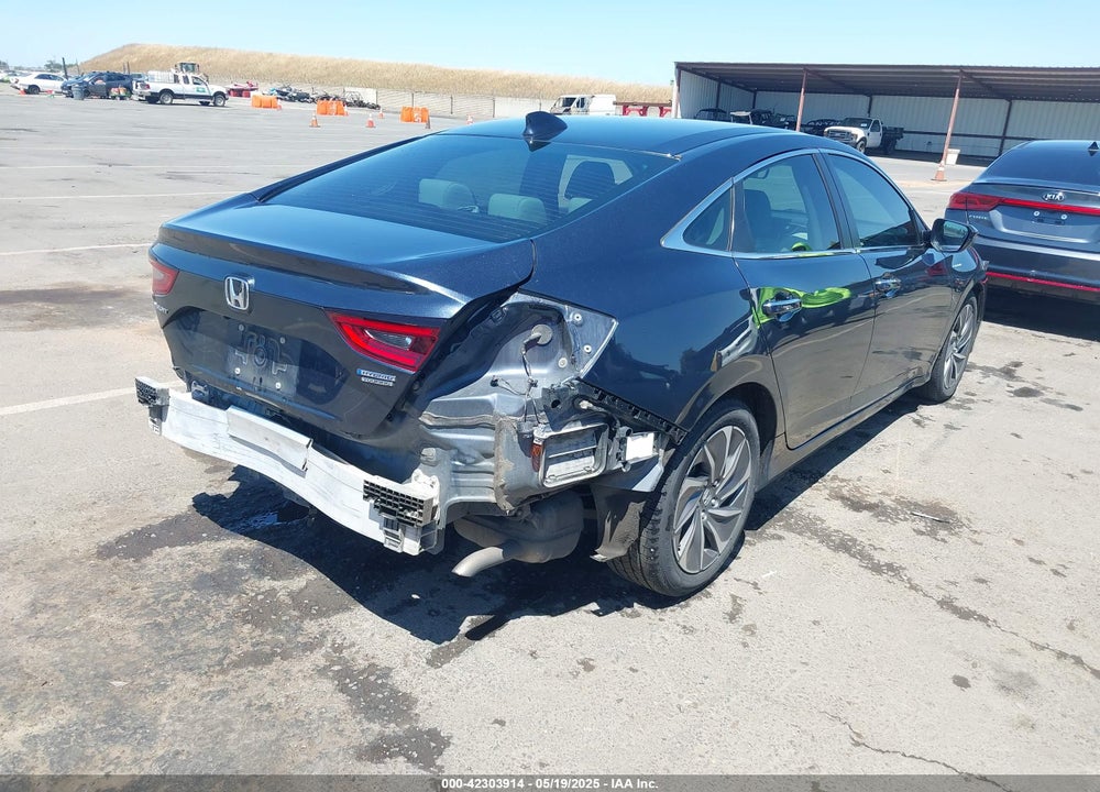 2022 HONDA INSIGHT TOURING VIN: 19XZE4F90NE001251