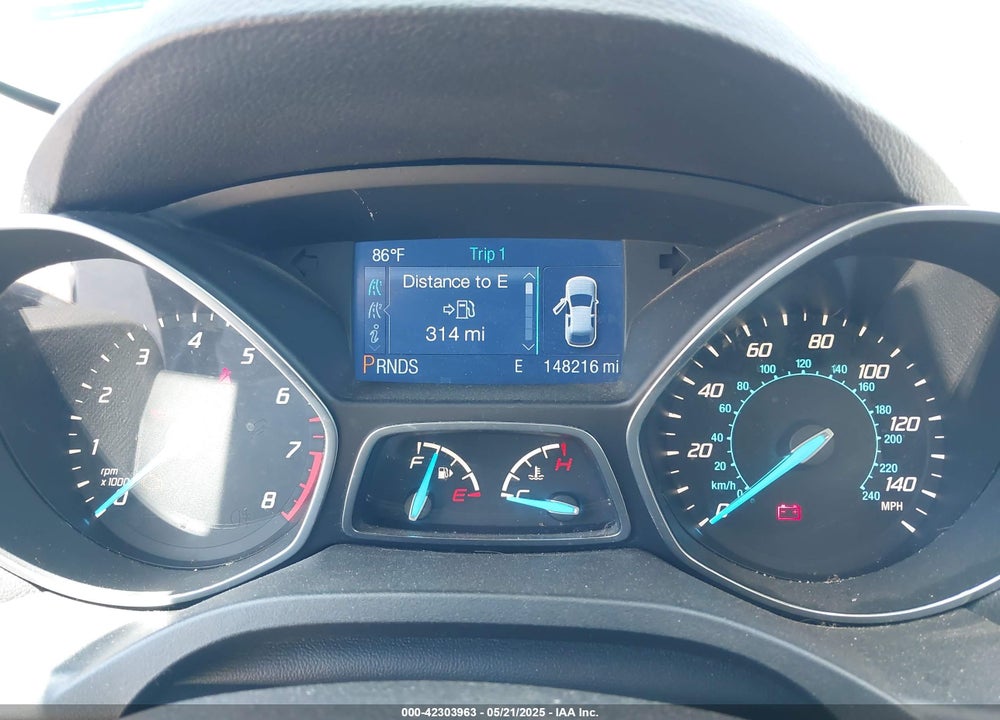 2014 FORD ESCAPE VIN: 1FMCU0F70EUA27751