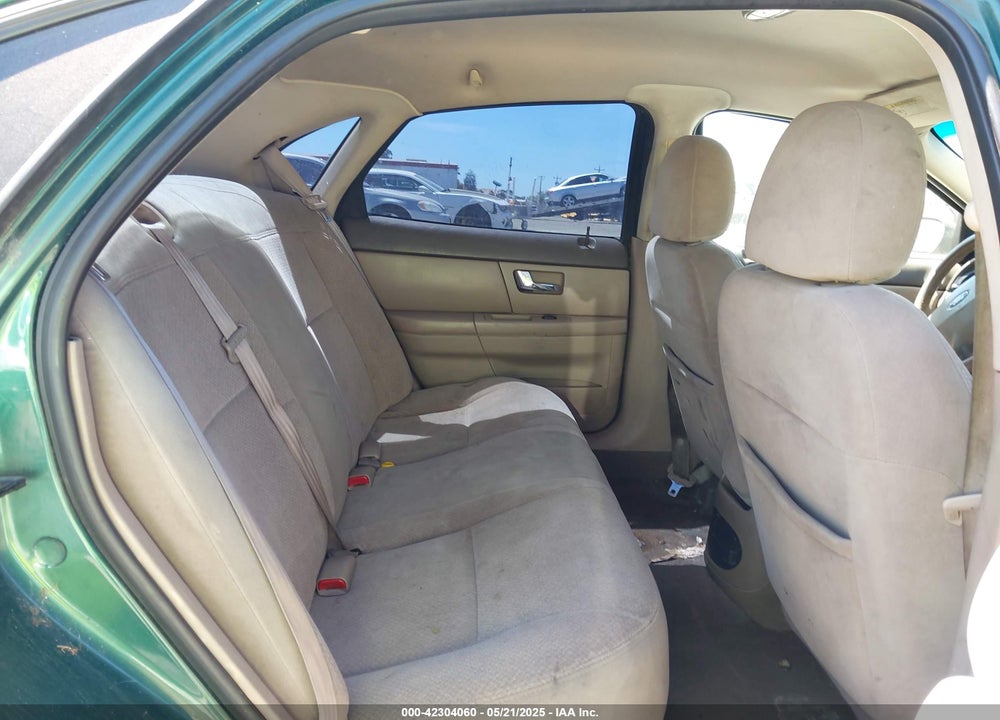 2000 FORD TAURUS LX VIN: 1FAFP52U1YG106405