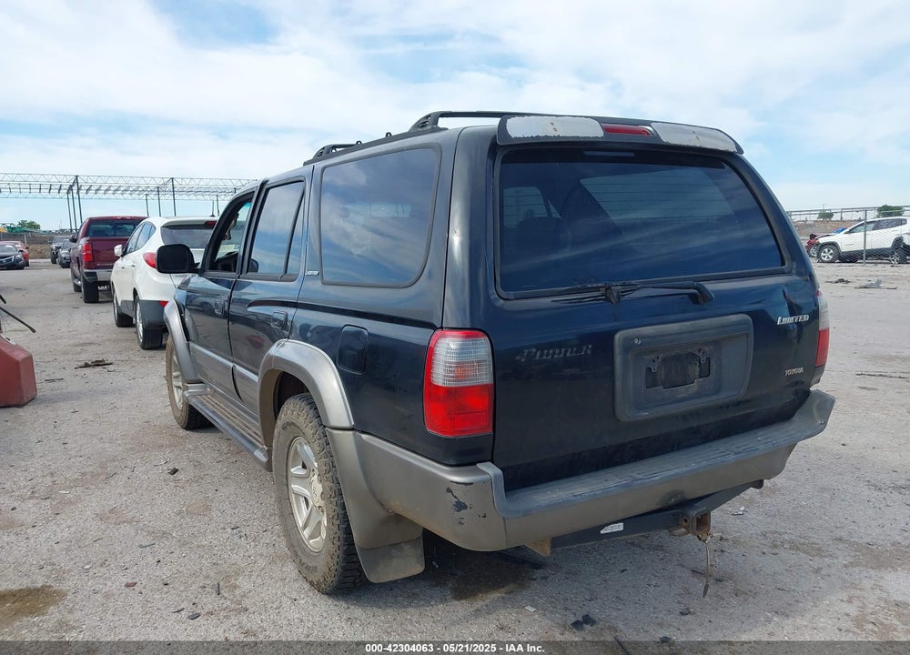 2000 TOYOTA 4RUNNER LIMITED V6 VIN: JT3GN87R6Y0147815