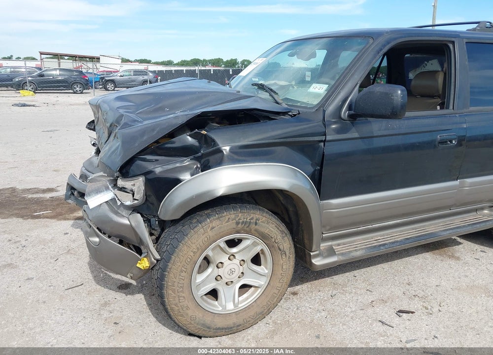 2000 TOYOTA 4RUNNER LIMITED V6 VIN: JT3GN87R6Y0147815