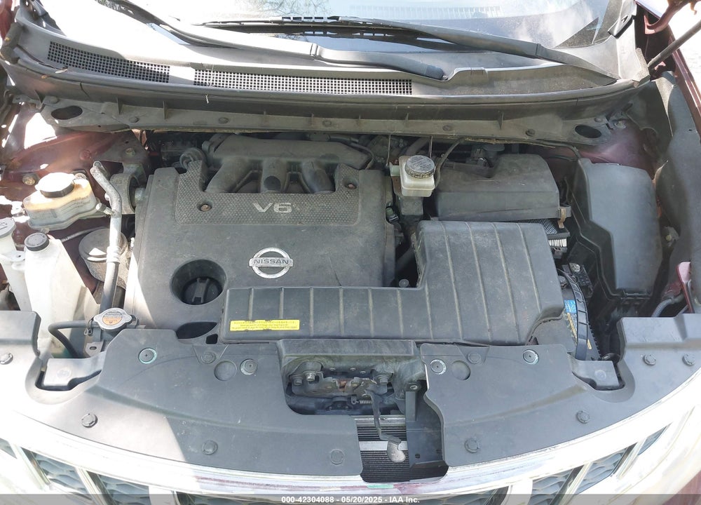 2012 NISSAN MURANO VIN: JN8AZ1MW5CW211442