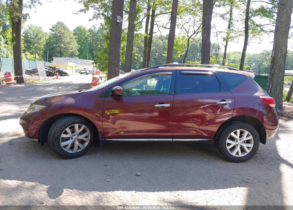 2012 NISSAN MURANO VIN: JN8AZ1MW5CW211442