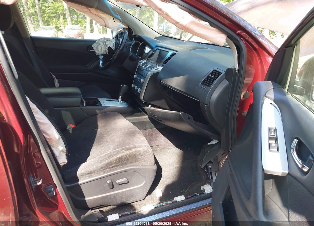 2012 NISSAN MURANO VIN: JN8AZ1MW5CW211442