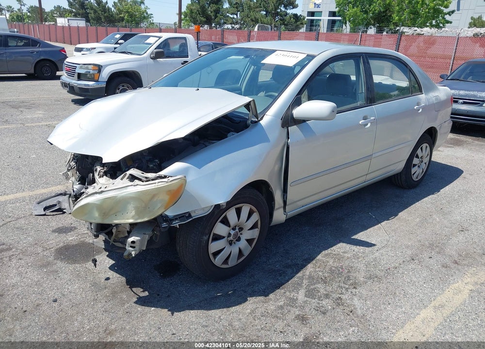 2004 TOYOTA COROLLA LE VIN: JTDBR32EX42027659