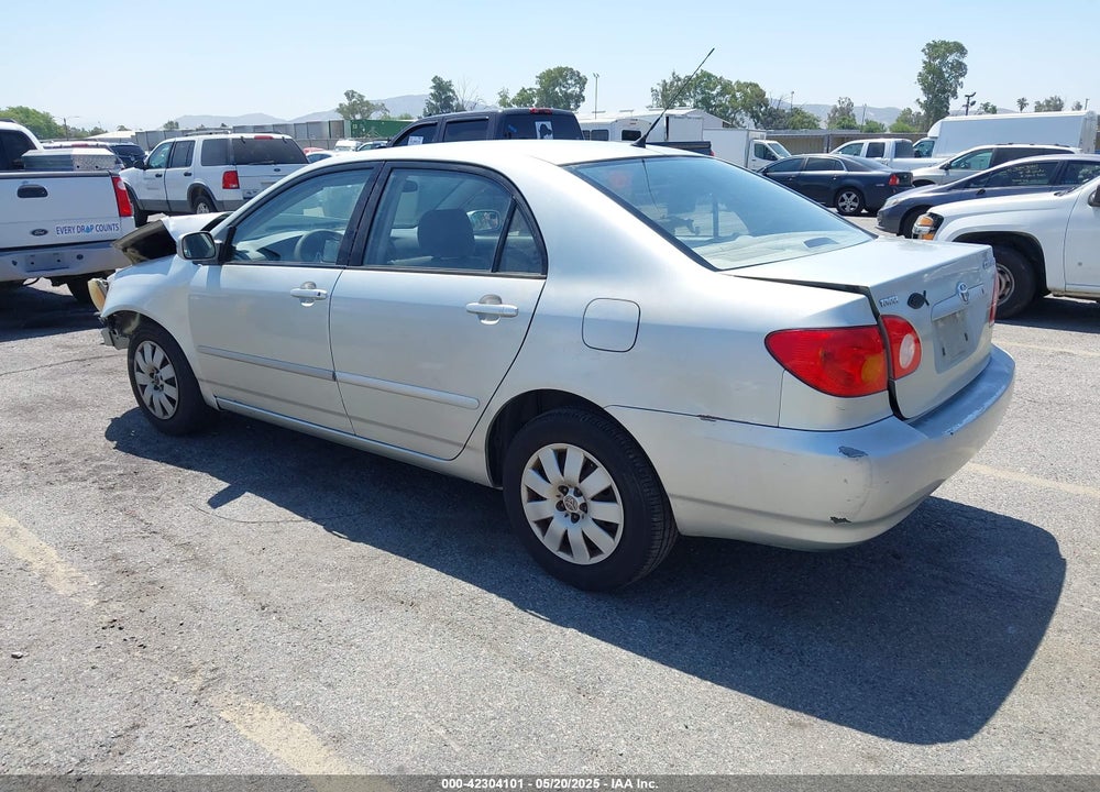2004 TOYOTA COROLLA LE VIN: JTDBR32EX42027659