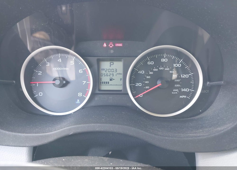 2015 SUBARU FORESTER VIN: JF2SJADC3FH419679