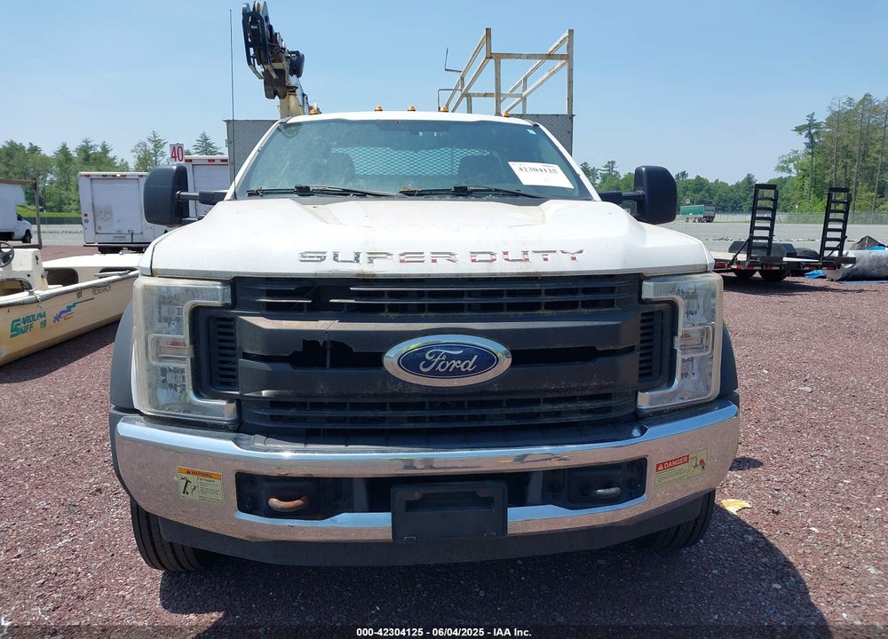 2017 FORD F-550 CHASSIS XL VIN: 1FDUF5GY7HDA05611