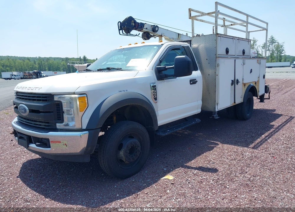 2017 FORD F-550 CHASSIS XL VIN: 1FDUF5GY7HDA05611