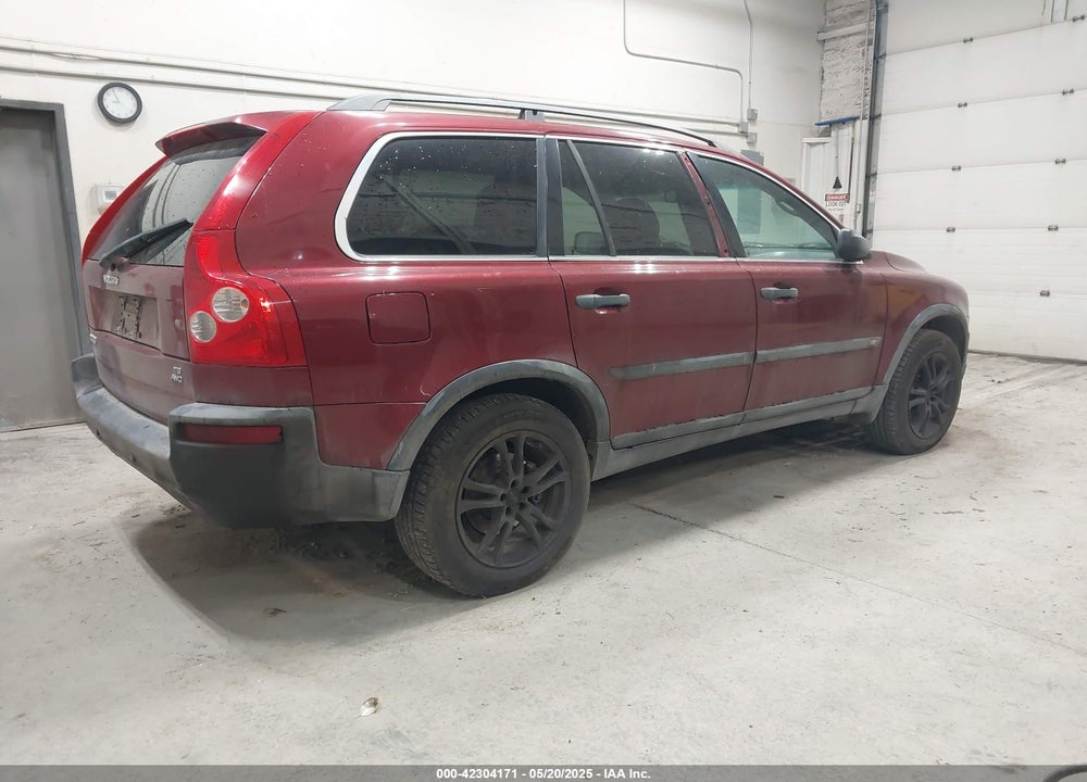 2004 VOLVO XC90 T6 VIN: YV1CZ91H041058101