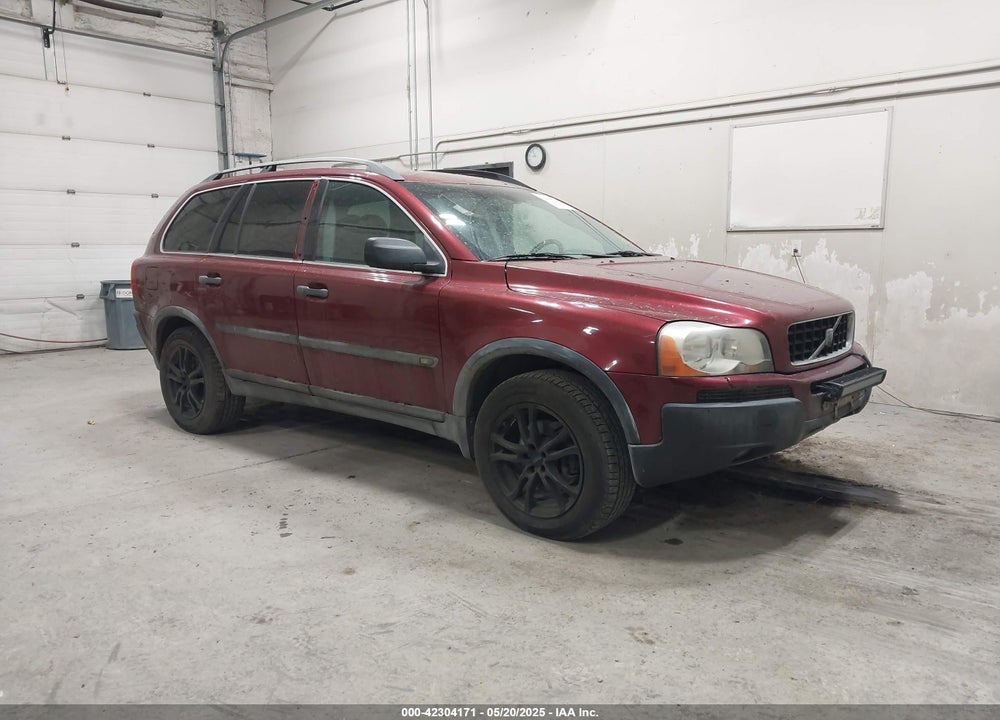 2004 VOLVO XC90 T6 VIN: YV1CZ91H041058101