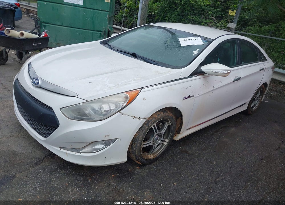 2012 HYUNDAI SONATA HYBRID VIN: KMHEC4A42CA059244
