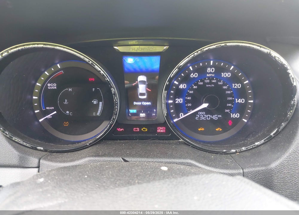 2012 HYUNDAI SONATA HYBRID VIN: KMHEC4A42CA059244