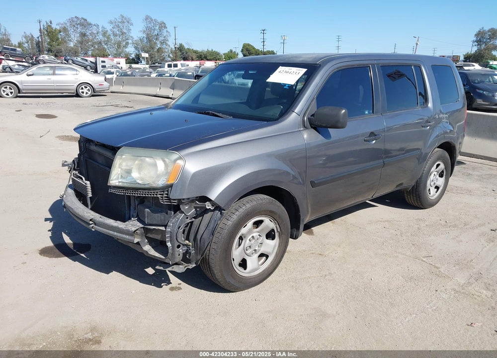 2011 HONDA PILOT VIN: 5FNYF3H24BB016196